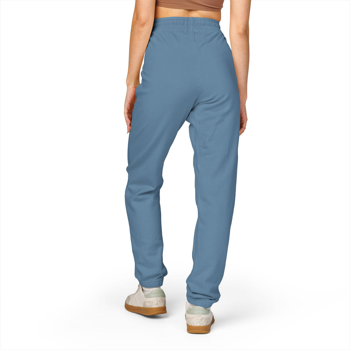 IAMM Fleece Sweatpants — Minimal Logo Joggers
