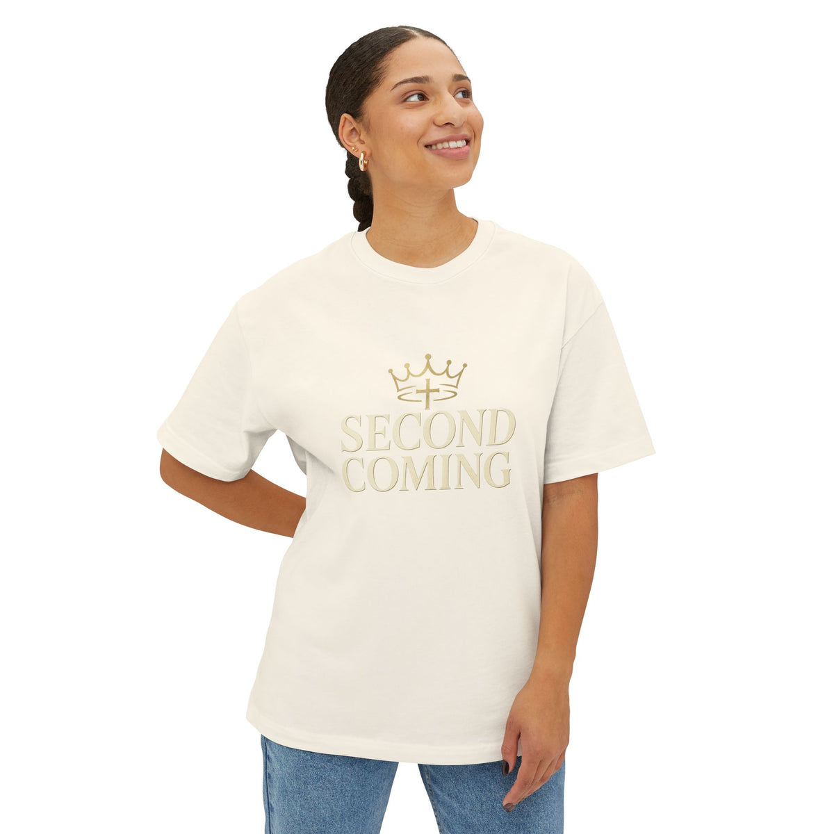 2nd Coming Unisex Oversized Boxy T-Shirt
