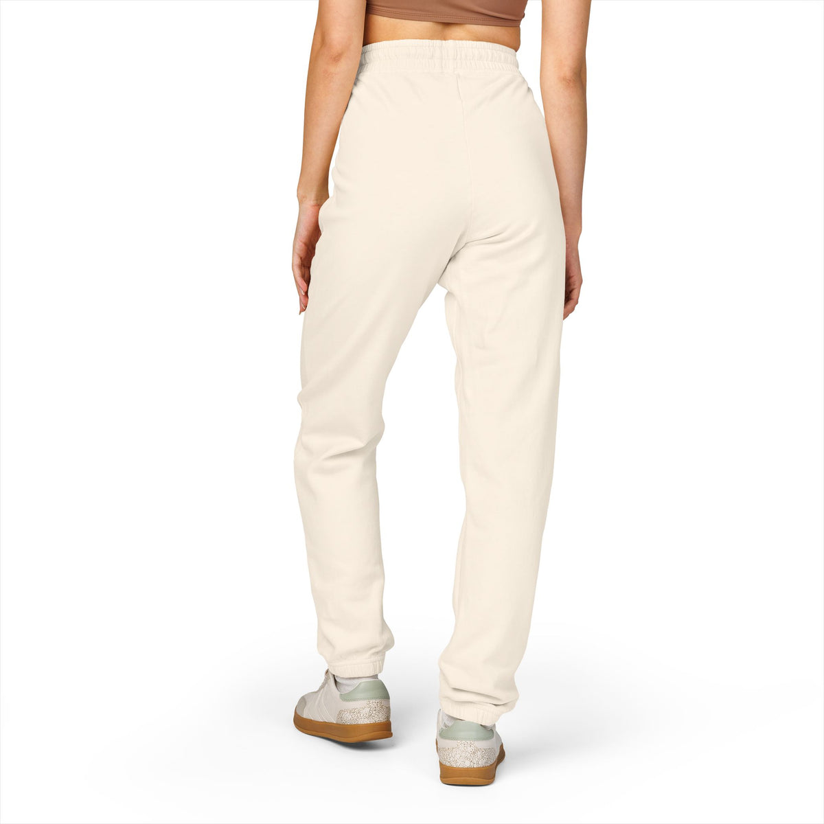 IAMM Fleece Sweatpants — Minimal Logo Joggers