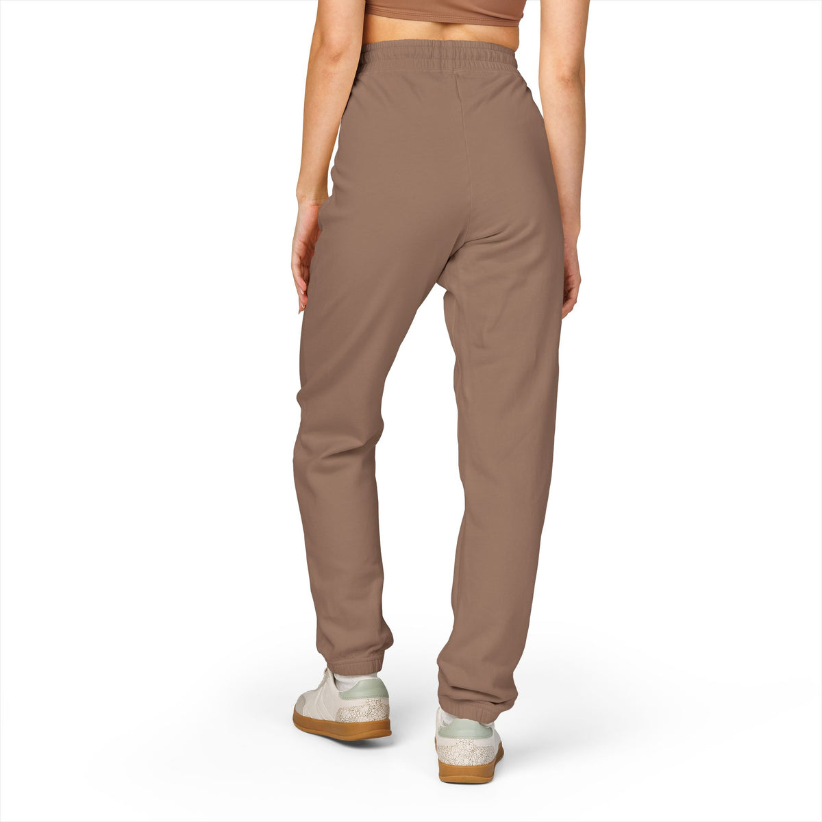 IAMM Fleece Sweatpants — Minimal Logo Joggers