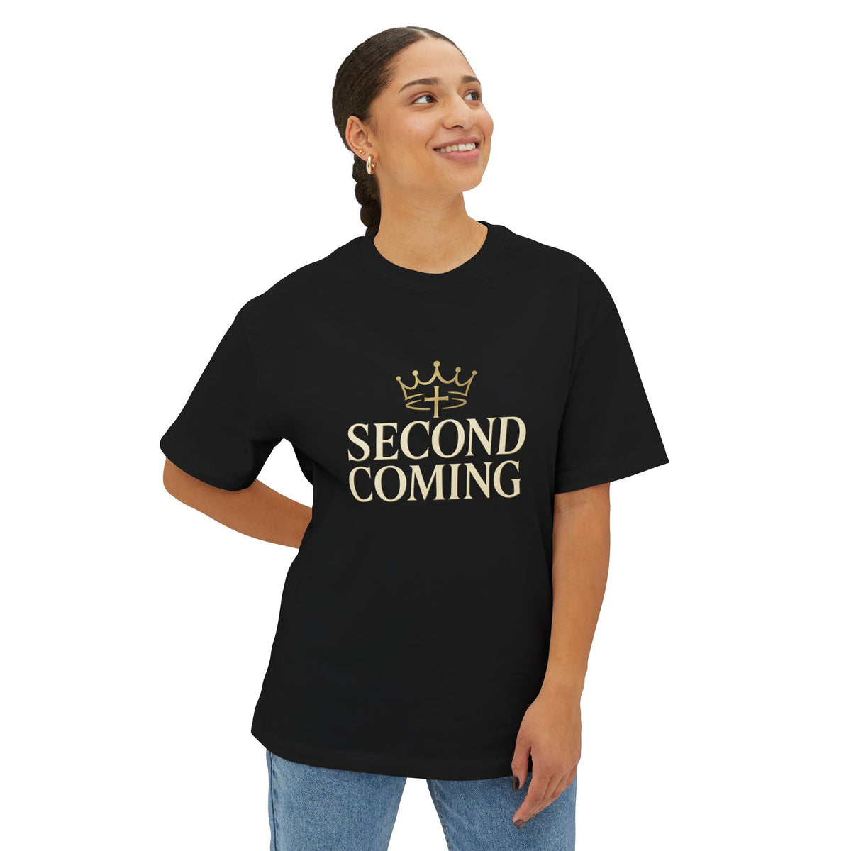 2nd Coming Unisex Oversized Boxy T-Shirt