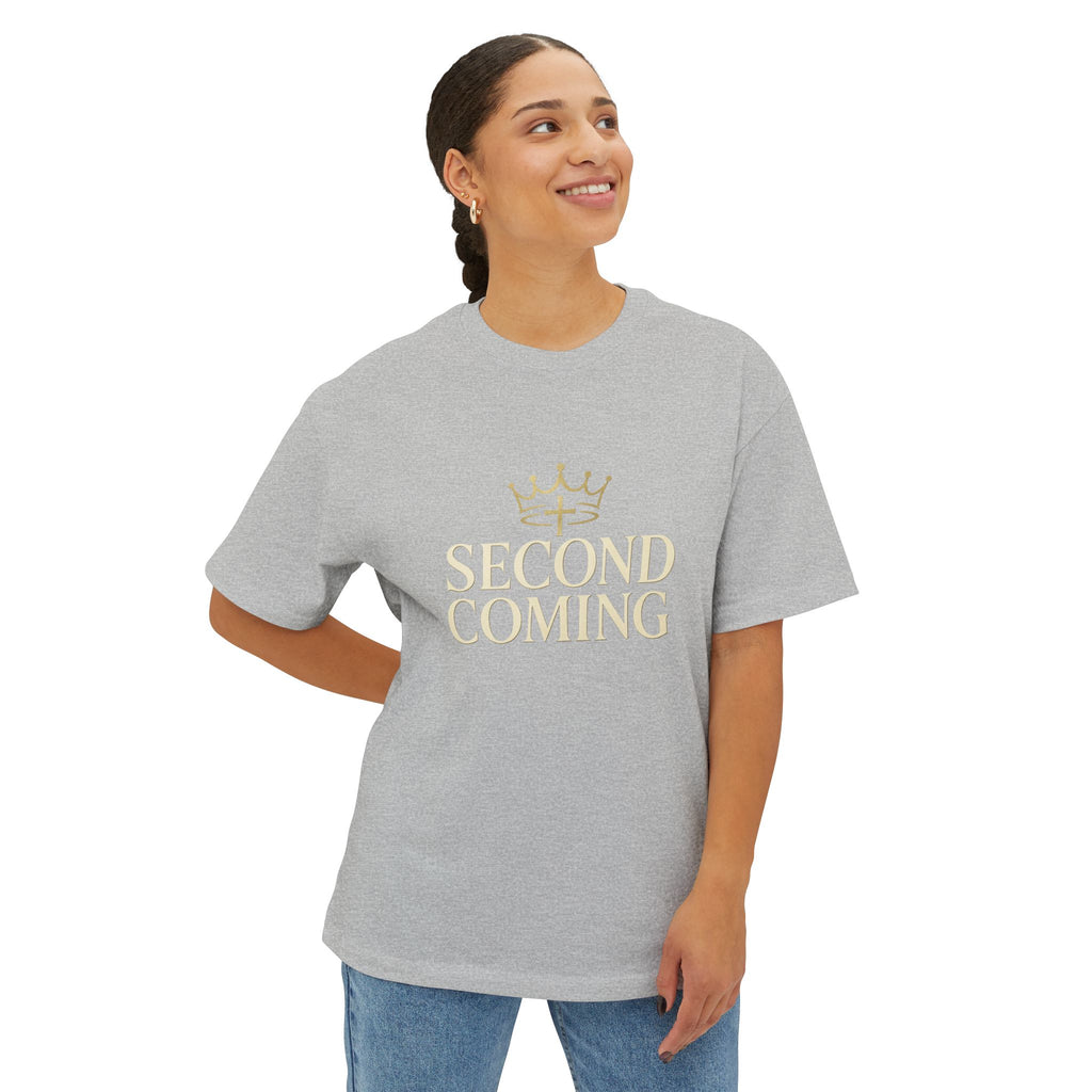 2nd Coming Unisex Oversized Boxy T-Shirt