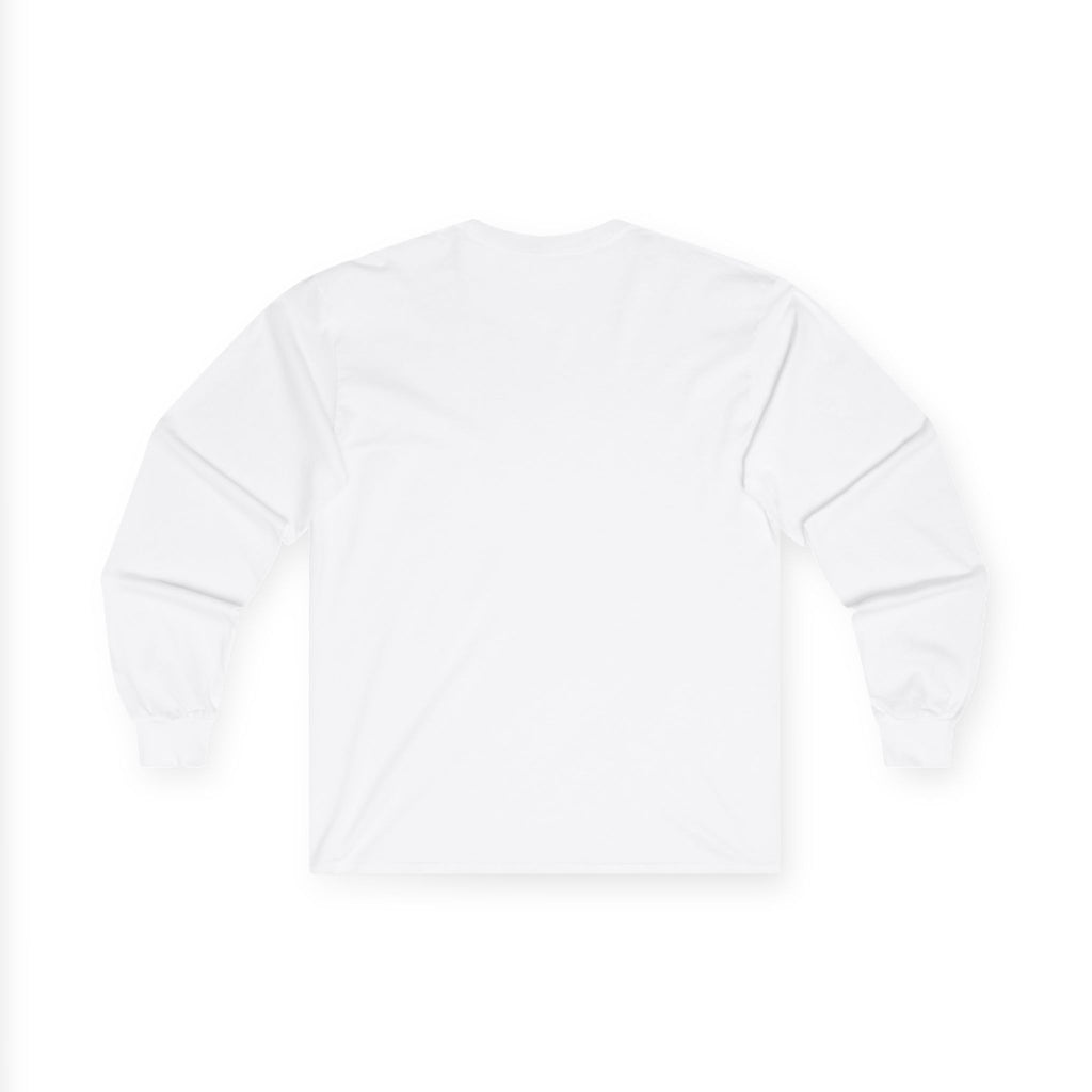 Long Sleeve Tee — "Heaven Will Share & Move" Inspirational Floral Graphic