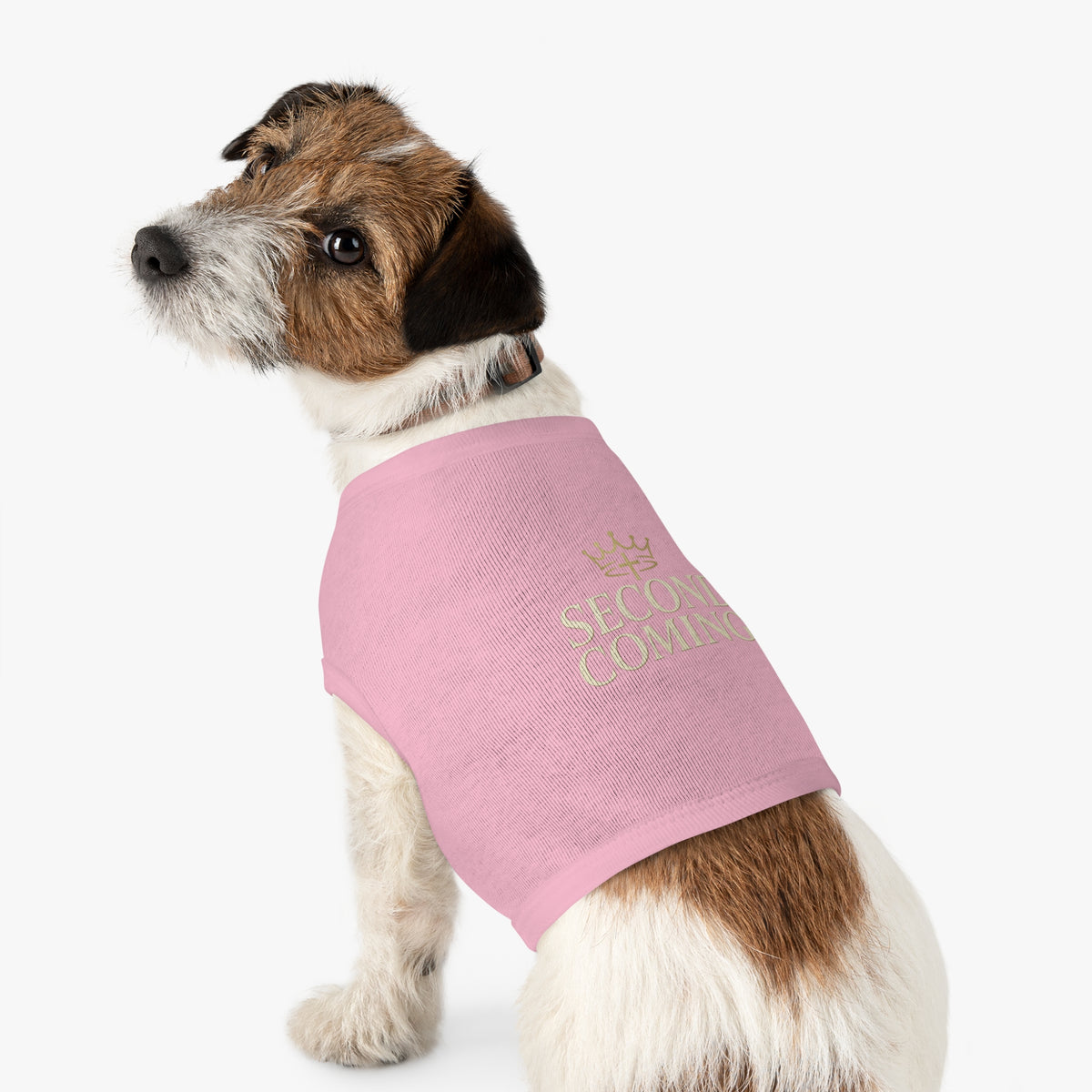 Pet Tank Top — "Second Coming" Crown Dog Shirt