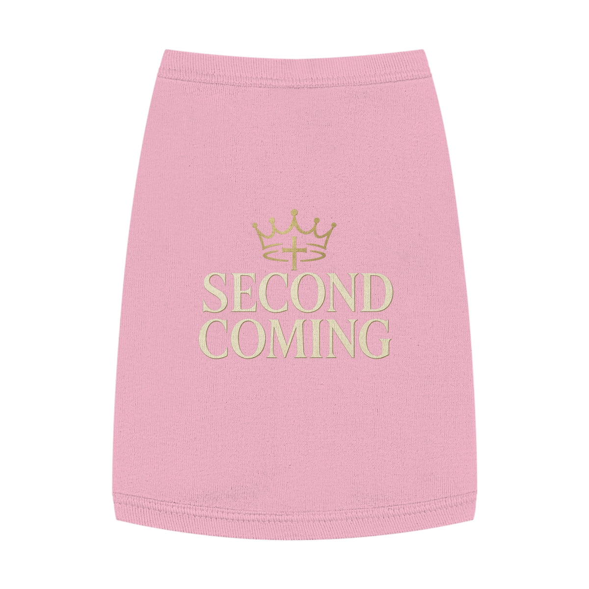 Pet Tank Top — "Second Coming" Crown Dog Shirt