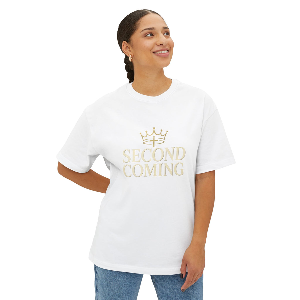2nd Coming Unisex Oversized Boxy T-Shirt